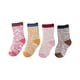 thumbnail image 1 of Sonducket 4 piezas de calcetines de punto transpirables suaves de estilo Vintage de invierno, calcetines de algodón elásticos de diseño Simple, Medias Muchachas SG Sonducket AP013198-08, 1 of 1