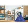 thumbnail image 2 of Ahgly Company Machine Washable Indoor Rectangle Transitional Blue Ribbon Blue Area Rugs, 2' x 5', 2 of 7