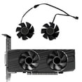 thumbnail image 2 of FS1250-S2053A 0.19A GPU VGA Video Cooler Graphics Card Fan for GTX 1650 1630 GTX1650 D6 OC Low Prof, 2 of 5