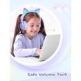 thumbnail image 4 of Auriculares iClever para niños con orejas de gato, LED, se iluminan Meow Donut, 4 of 6