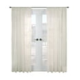 thumbnail image 2 of Commonwealth Hathaway 63" Rod Pocket Curtain Panel in Cream, 2 of 4