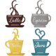 thumbnail image 4 of Metal Coffee Cup Wall Decor Wire Coffee Sign Cafe Themed yeacher decoración de pared de taza de café de metal, 4 of 7