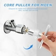 thumbnail image 3 of 104421 Cartridg-e Puller Removal Tool, Single Handle Faucet Shower Plumbing C-artridge Removal Tool Shower Cartridg-e Replacement Fit for Moe-n 1200 1222 1225(COLOR:Silver), 3 of 4