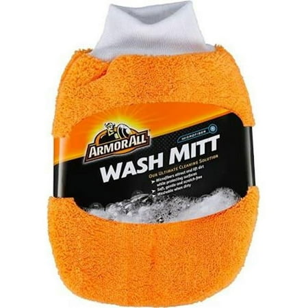 Armor All Microfiber Wash Mitt Automotive Cleaners