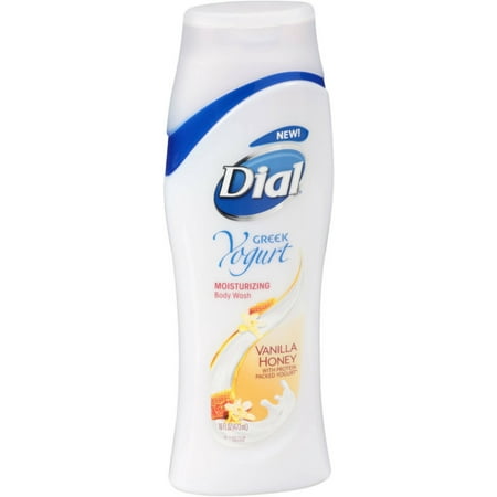 Dial Yogurt - Dial Nourishing Body Wash, Yogurt Vanilla Honey 16 oz (Pack of 4)