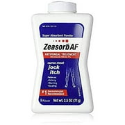 Zeasorb Antifungal Treatment Powder, Jock Itch 2.5 Oz pack of 2
