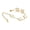 white, variant on 18K Gold-Plated Four Leaf Clover Bracelet for Women ,Adjustable lucky Bracelet Set Jewelry ,Jewelry Gifts for Women