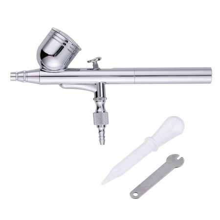 0.3mm Double-action Airbrush Gun Kit Gravity Feed Cake Decorating Nail Art Makeup Tattoo (Best Airbrush Kit For Shoes)