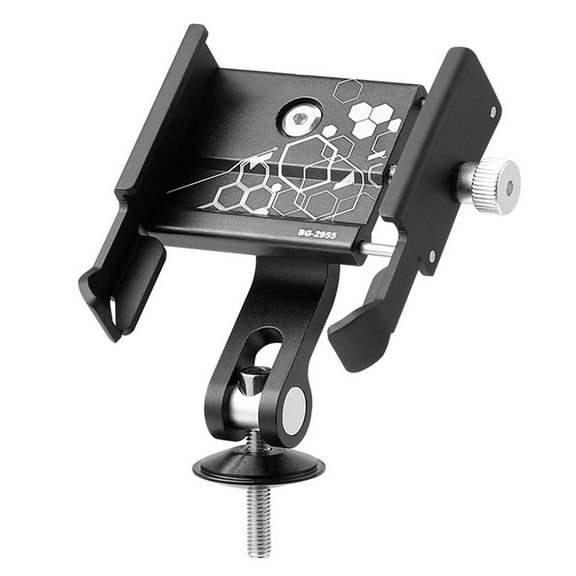 Sportact Bicycle Accessories,Aluminum Alloy Bike Phone Holder Stem Headset Cover With Fork Stem Mount Base