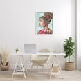 thumbnail image 2 of Elizabeth Medley Stay Strong Inspirational Powerful Woman Braided Hair 24 in x 30 in Framed Painting Art Prints, by Stupell Home Décor, 2 of 6