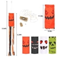thumbnail image 4 of Deago 39 Inch Halloween Windsock Flag Pumpkin Bat Ghost Spooky Cartoon Wind Socks Flag with LED Lights Outdoor Hanging Decoration for Home Garden Party Decoration, 4 of 9