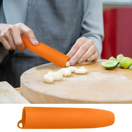 

Floleo Clearance Garlic Press - Silicone Garlic Peeler - Easy Roller Garlic Peeling Tube -Silicone Tool-Peels Garlic Cloves In Seconds Without Smell From Hands - Skin Roller