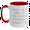 White/Red, variant on Funny Flight Attendant Gifts - Keep Calm And Let The Flight Attendant Handle It, Two Tone Coffee Mug for Mother's Day, Gifts from Friends, Gifts for Flight Attendant