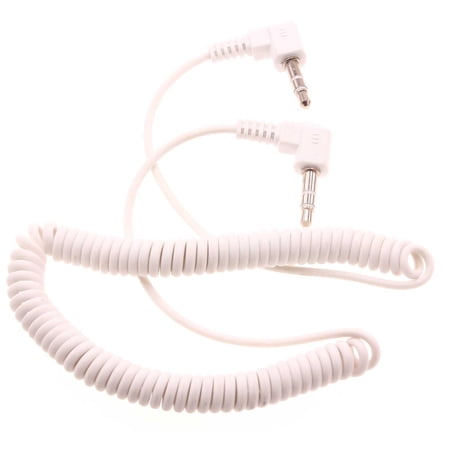 3.5mm Aux Cable Adapter Car Stereo Aux-in Audio Cord Speaker Jack Wire Coiled N6X for Microsoft Surface Go 3 (10.5) (10 ) 10.8 2 - Motorola One Moto Z4 Z2 Play Revvlry Plus Edge Plus G7 G6