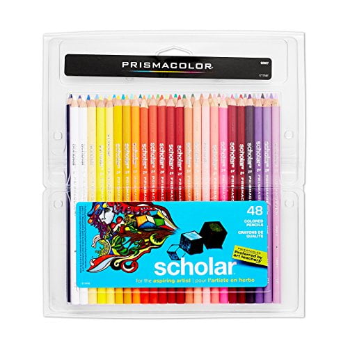 Prismacolor Scholar Colored Pencils, 48 Pack