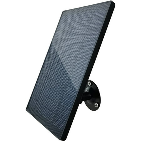 

3W Solar Panel for Outdoor Security Camera Micro USB Port IP67 Waterproof Solar Panel with 10ft USB Cable 360° Adjustable Bracket Weatherproof Solar Panel for Camera Solar Street Light