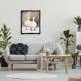 thumbnail image 3 of Stupell Industries Two White Ducks in Snow Animals & Insects Painting Black Floater Framed Canvas Art Print Wall Art, 25 x 31, 3 of 10