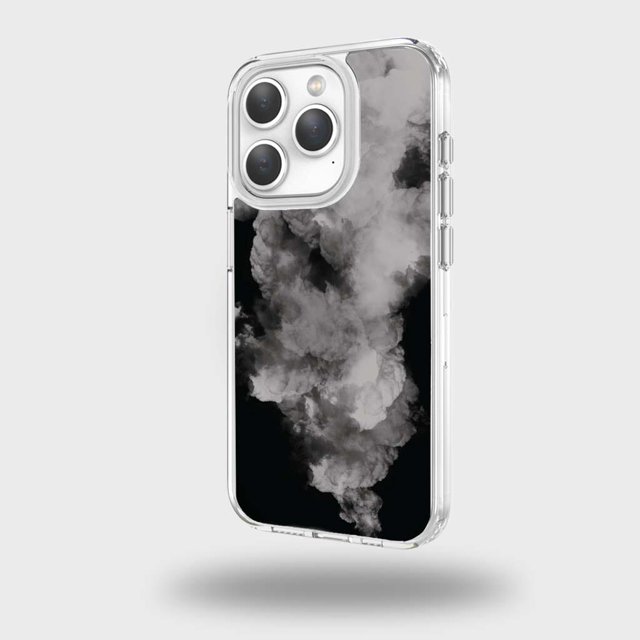 Caseco iPhone 15 Pro Max Case With Mag-Safe - White Cloud