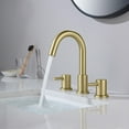 thumbnail image 2 of Kibi Circular Bathroom Sink 8" Widespread Faucet with Drain Assembly, 2 of 3