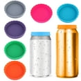 thumbnail image 6 of Mdesiwst Silicone Soda Can Cover Lids Food Grade Vibrant Color Leakproof Universal Fit BPA Free Can Covers Beverage Can Lids, 6 of 7