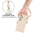 thumbnail image 6 of Feishell Wallet Case for Samsung Galaxy S25 Plus, Premium PU Leather Magnetic Closure Flip Kickstand Folio Case with RFID Blocking Credit Card Slots Shockproof Phone Cover with Wrist Strap,Apricot, 6 of 8