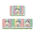 thumbnail image 1 of Hearth & Gear Easter Kitchen Rugs And Mats Set Of 2 Cushioned Fatigue Kitchen Floor Mat Non Kitchen Rug Set Comfort Standing Mats Cookie Throw Blanket Was Blanket Furry Rug Insulating Rug Small, 1 of 7