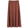 thumbnail image 3 of Girl's Stretch Knit Fit and Flare A-Line Maxi Skirt, 3 of 7