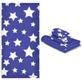 thumbnail image 7 of SKYSONIC 3 Pack Towel Star Design Cotton Bath Towel Set (1 Bath Towel, 1 Hand Towel, 1 Washcloth) for Bathroom, Super Soft and Quick Dry Towels, 7 of 7