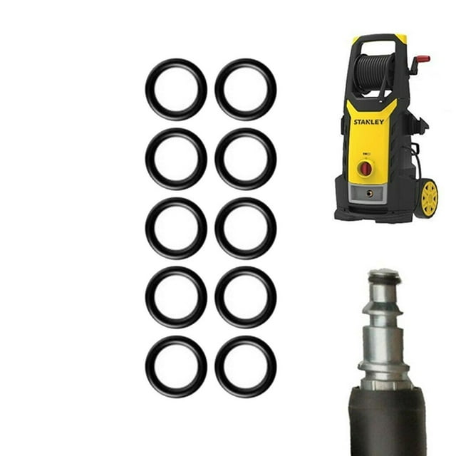 Ruibeauty 10Pcs Hose to Quick Detach O Ring Seals for Pressure Washer