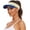 BlueWhite, variant on Minzimin Structured Quick Dry Sports Sun Visor Hats for Women - Lightweight Adjustable Sun Hat for Golf Tennis Pickleball Beach