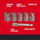 thumbnail image 3 of Juego de extractores de tornillos CRAFTSMAN CMAT136, 6 piezas, 3 of 7