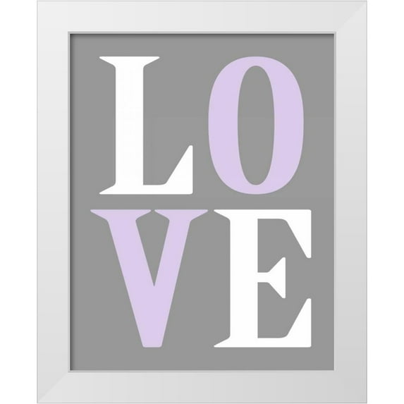 Robinson, Tamara 20x24 White Modern Wood Framed Museum Art Print Titled - Elephant Love