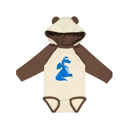 

Inktastic Cute Blue Dragon Gift Baby Boy or Baby Girl Long Sleeve Bodysuit