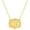 Embossed Gold B, variant on Belt Buckle Initial Letter Necklace For Women,14k Gold Plated With Embossed Charm Pendant Necklaces Dainty Sliver Western Personalized Gift Jewelry