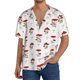 thumbnail image 1 of Balery Different Mushrooms Camisa Casual de Manga Corta con Botones para Hombre, Texturizada, Estilo Cubano, para Playa, Verano-Medium, 1 of 5