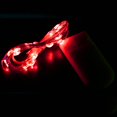 thumbnail image 2 of Lámpara 1m 10LED Luces de hadas Cuerda de alambre de cobre Fiesta de Navidad Decoración del hogar (Rojo) Sywqhk Para estrenar, 2 of 7