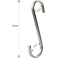 thumbnail image 3 of Perfect Load Bearing Heavy Duty S Hooks, Stainless Steel S Hooks For Heavy-Duty Use In Kitchens, Bathrooms, Garages, And Offices, Durable And Strongly Supported For All Your, 3 of 8