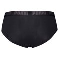 thumbnail image 4 of PUMA Calzoncillos Hombre, Pack de 4 - Basic Brief ECOM, Algodón elástico, Uso diario Negro S (Small), 4 of 4