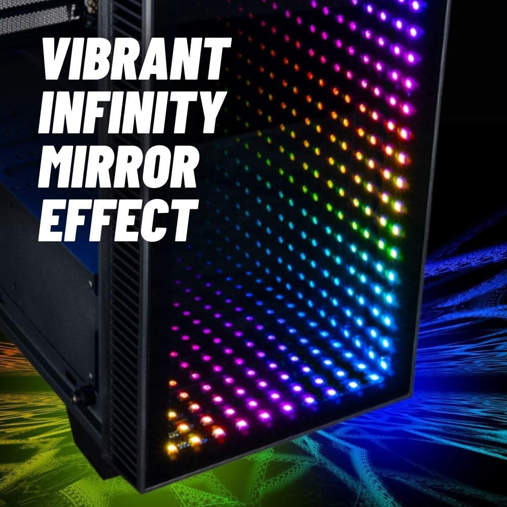 Continuum Micro RTX 5070 12GB, 24-Core Intel Ultra 9 285K CPU, 32GB DDR5 RAM, 1TB Gen4 NVMe SSD, Gaming Desktop PC w/Windows 11 Pro, 3-Year Warranty, RGB Keyboard+Mouse, Internal Wi-Fi 6E
