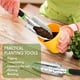 thumbnail image 5 of Juego de herramientas de jardín, paquete de 2, kit de jardinería resistente de aluminio, rastrillo de mano con mango ergonómico antideslizante de goma suave, regalos de jardín, 5 of 5