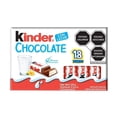 thumbnail image 1 of Chocolate con leche Kinder con relleno a base de leche 18 pzas con 12.5 g c/u, 1 of 4