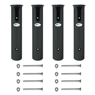 Happyyami Fishing Pole Holders 1 Set Wall-Mounted Fishing Rod