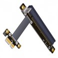 thumbnail image 7 of Xiwai Cable PCI-E Gen3.0 1x To 16x Riser Cable 30cm PCI-Express PCI-E X16 Extender Right Angled Elbow Design, 7 of 7