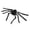 Black, variant on 1Pcs Halloween Giant Spider Decoration Realistic Hairy Scary Prop, Large Fake Black Spider with Bendable Legs for Indoor Outdoor Yard Tree Haunted House Party Prank Display 20 Inch Black