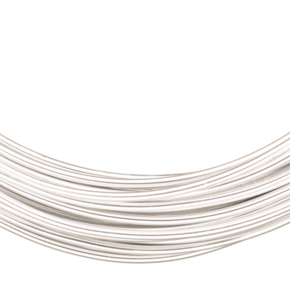 Aluminum Beading Wire, Anodized Silver 12 Gauge 48Foot Coil/pack (3