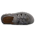 thumbnail image 3 of Sandalias para hombre, zapatos transpirables de cuero, sandalias hechas a mano, zapatillas para exteriores para hombre, sandalias casuales de verano para playa, estilo británico (25,5 cm), 3 of 4