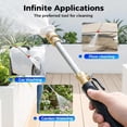 thumbnail image 3 of High Pressure Washer Wand, 2026 New Pressure Washer with 3 High Pressure Nozzles, Turn Any Hose Into a High Pressure Water Jet for Car Garden Outdoor Cleaning, 3 of 8