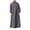 Dark Gray, variant on Otqutp Boys Abaya Robe Kids Muslim Thobe Ramadan 𝗜slamic Clothing Ethnic Trim Stand Collar Long Sleeve Loose Kaftan Dresses