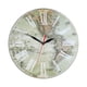 thumbnail image 1 of Mapa del Reloj de pared ", decoración sin tictac para estudio de , funciona con , estilo Vintage, puntero, 1 of 8