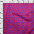 thumbnail image 3 of oneOone Velvet Blue2 Fabric Abstract Craft Projects Decor Fabric Printed By The Yard 58 Inch Wide, 3 of 4